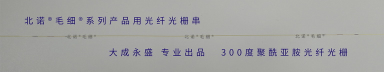 北諾?毛細?無縫鋼管光纖光柵傳感器用光纖光柵串
